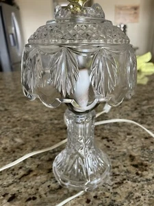Crystal Boudoir Bedside Electric Lamp - Picture 1 of 13