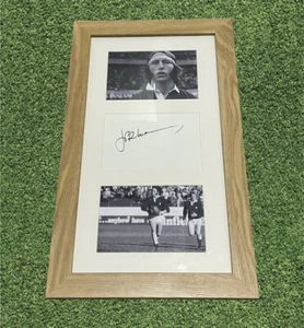 Jpr Williams - Gales Rugby Legend - British Lions - Certificado de autenticidad firmado y enmarcado - Imagen 1 de 1