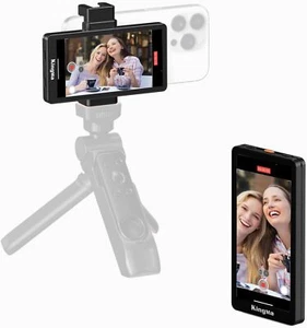 4K 30FPS Tylna kamera Telefon Vlog Monitor selfie Ekran + klips magnetyczny do TikTok - Zdjęcie 1 z 9