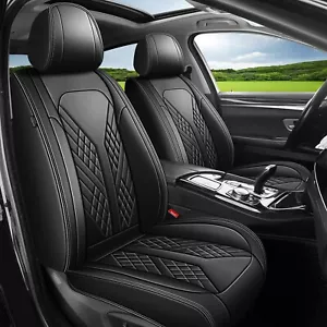 Car Seat Covers Full Set Fit for Nissan Rogue 2010-2024 2025 Waterproof Faux ... - Picture 1 of 9