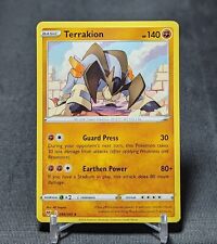 Terrakion Regular Rare Fighting 2020 Pokemon TCG SWSH VIVID VOLTAGE Card 092/185