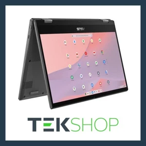 ASUS Chromebook CM14 Flip 14" Laptop Touch Kompanio 4GB RAM 128GB eMMC Grey OB - Picture 1 of 22