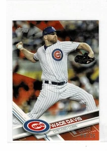 2017 TOPPS MINI ORANGE US224 WADE DAVIS #d 08/25 CHICAGO CUBS - Picture 1 of 1