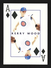 2000 Pacific Invincible MLB #7 Kerry Wood Diamond Aces