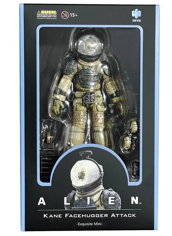 HIYA TOYS ALIEN KANE FACEHUGGER ATTACK 1/18 PX EXCLUSIVE FIGURE ~NEW~ Cover