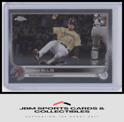 2022 Topps Chrome Sonic #77 Drew Ellis - Image 1 of 2