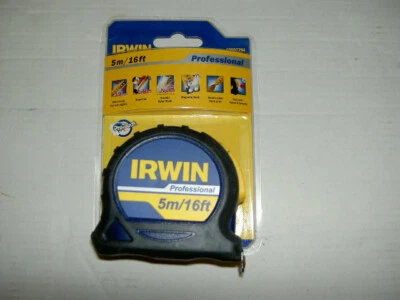 Irwin IRW10507794 10507794 Professional Pocket Tape Measure 5m / 16ft - Image 1 of 3