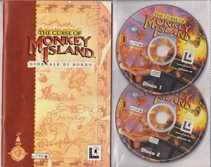 THE CURSE OF MONKEY ISLAND PC Retro Parti Big Box Lucasfilms Games ITA NO BOX - Foto 1 di 3