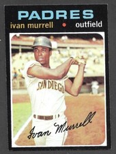 1971 TOPPS #569  Ivan Murrell  SAN DIEGO PADRES  EX-MINT+   A