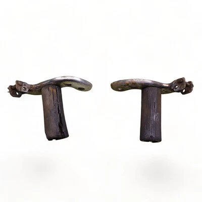 Harley Panhead Knucklehead 1953 FL El Hydra Glide OEM *2756A Buddy Pegs conjunto  Foto 1 de 4