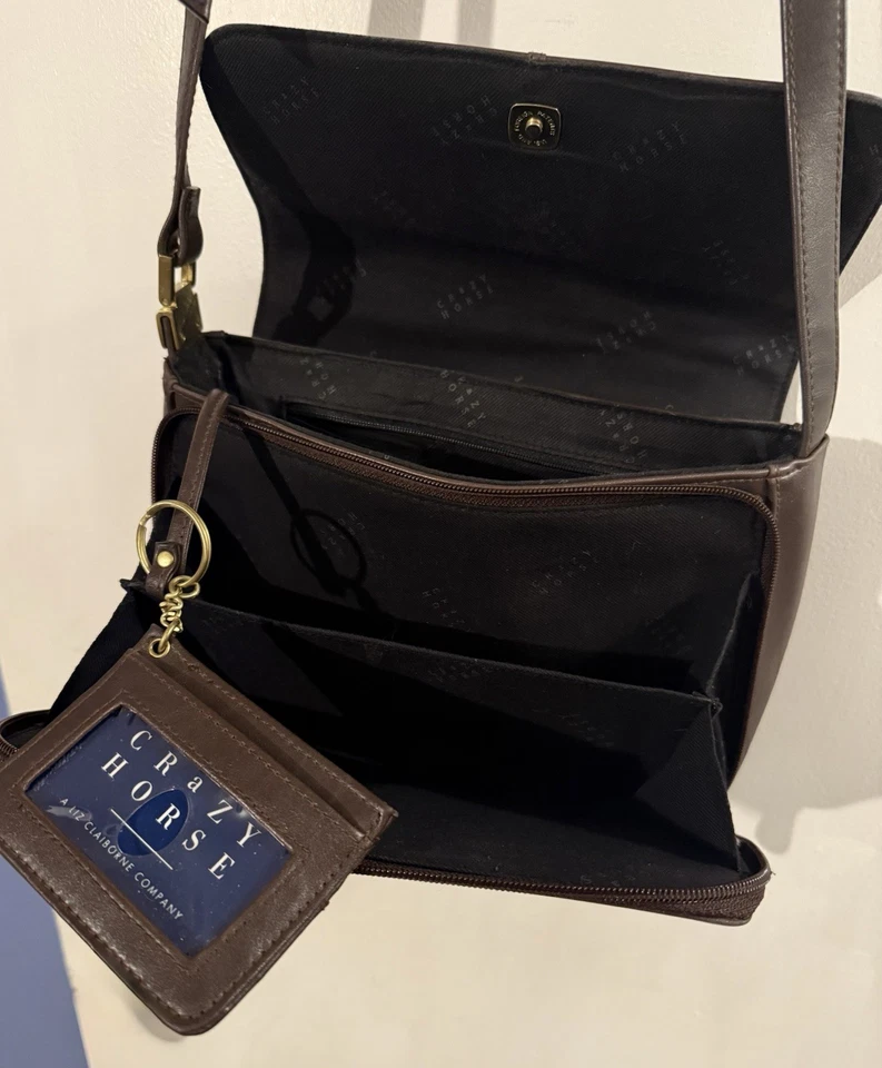 Cartera de cuero Crazy Horse  Foto 1 de 4