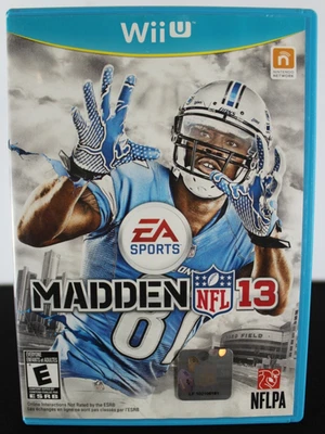 Nintendo Wii U: Madden NFL 13 - CIB - TESTED WORKS COMPLETE - Image 1 of 4