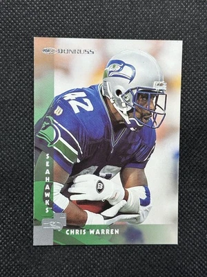 1997 Donruss Chris Warren Seattle Seahawks #46 - Image 1 of 2