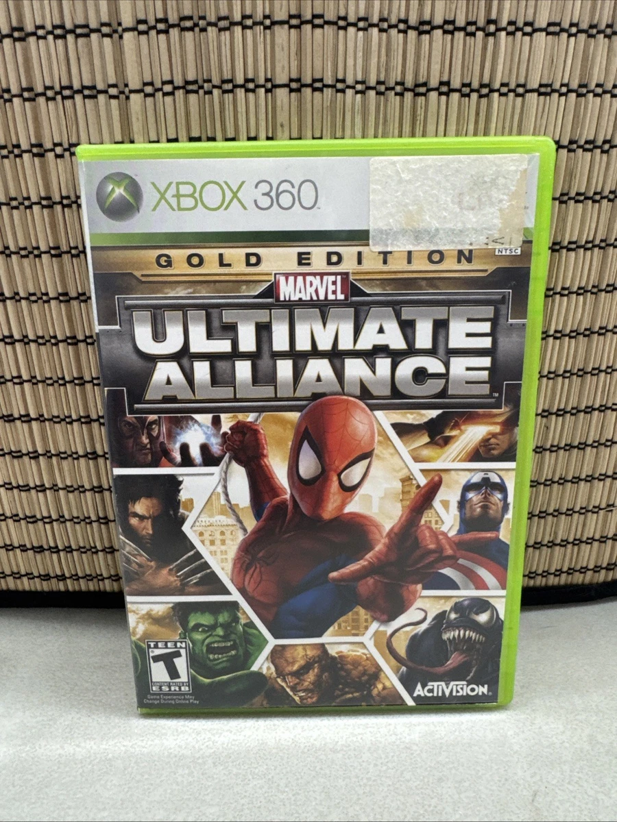 Microsoft Xbox 360 Marvel: Ultimate Alliance Video Games for sale
