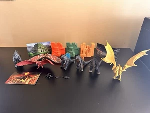 Jakks Pacific Godzilla Action Figure Lot, Various Godzilla Figures and Buildings - Picture 1 of 18