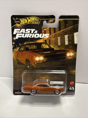 2025 Hot Wheels Fast & Furious Premium 1970 Custom Plymouth Roadrunner Diecast - Image 1 of 2