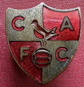 DISTINTIVO CALCIO ENGLAND CHARLTON ATHLETIC FOOTBALL CLUB 1946 / 1947 RARE - Imagen 1 de 3