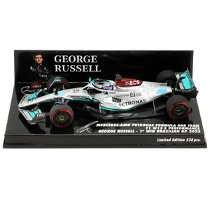 MINICHAMPS 1/43 Mercedes-AMG W13 2022 Brazilian GP Winner G. Russell 417222163 - Picture 1 of 3