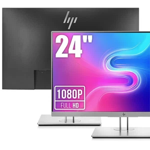 BEZRAMKOWY MONITOR 24″ HP E243 ELITEDISPLAY LED IPS HDMI USB FULL HD 1920x1080 - Zdjęcie 1 z 11
