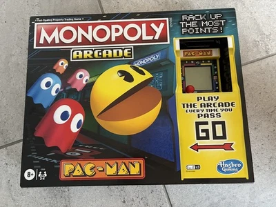 Monopoly Arcade Pac-Man Family Board Game with Electronic Bank Cash Machine COMP - Image 1 of 4