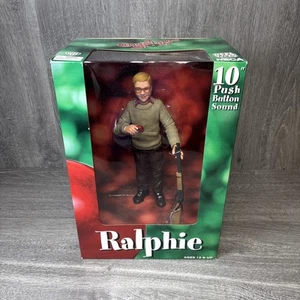 A Christmas Story 10" Talking Ralphie Figure - Nuovo con scatola Neca Reel Toys WB - Foto 1 di 16