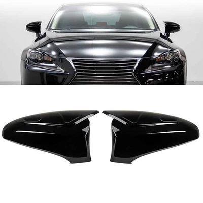 For Lexus IS250 IS350 F Sport ES350 GS350 13-2020 Side Mirror Cover Caps Replace Foto 1 de 4