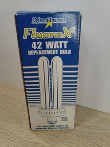 New LIGHTS OF AMERICA FluoreX Fluorescent Replacement Bulb 9142B 42W 120V 6500K - Picture 1 of 2