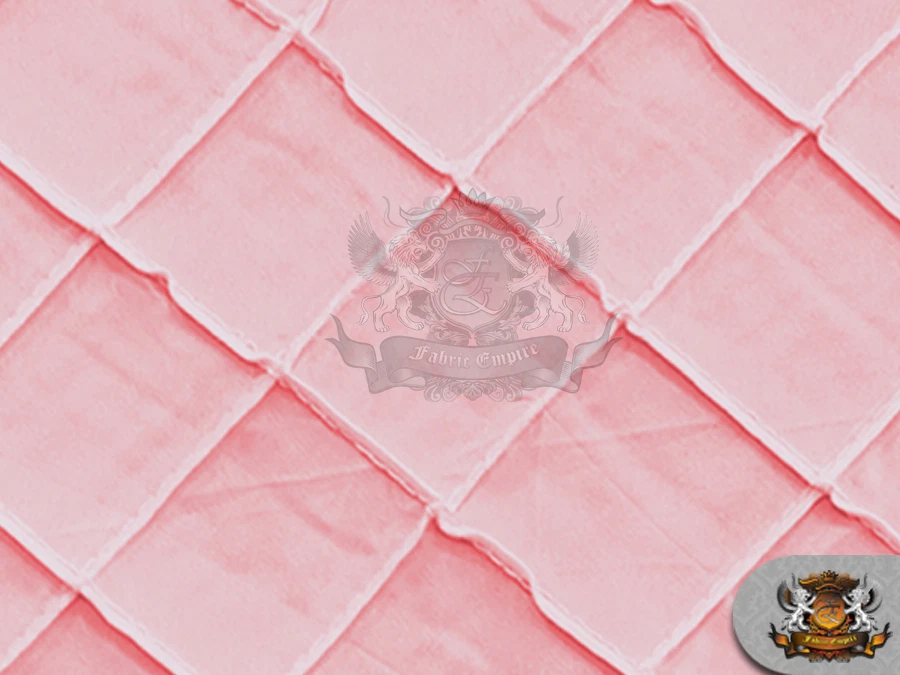 Telas de diamante pintuck de tafetán 4"x4" / 110" de ancho / Vendido por yarda Foto 1 de 1