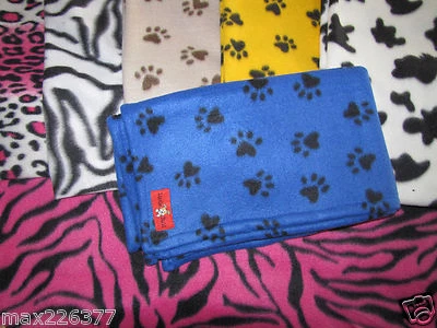 NEW baby receiving small bed blanket MANY COLORS  warm soft  fleece 30" handmade - Image 1 of 4