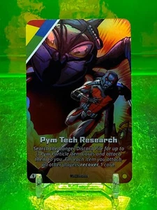 2022 Ant-Man Pym Tech Research Chase RARE Holo Foil UNO Ultimate Marvel - Foto 1 di 2