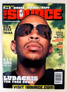 The Source Magazine #239 2010 Ludacris Rick Ross Trina Common Mackie Acosta Guru - Picture 1 of 3