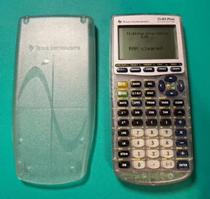 Texas Instruments TI-83 Plus Silver Edition Calculator - Tested Dark Spots - Picture 1 of 7