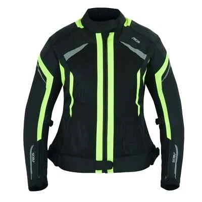 Motorrad Jacke mit Protekoren Damen Motorrad Sommer Jacke Motorrad Textil Jacke - Bild 1 von 3