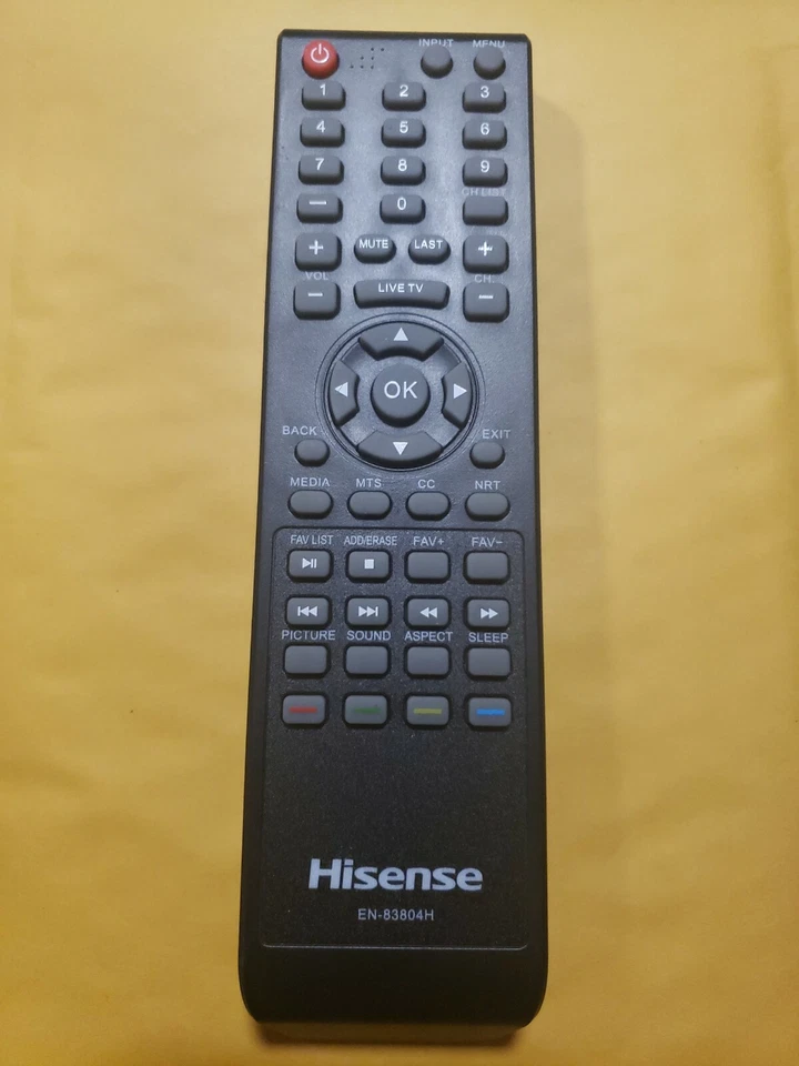 Hisense 32h3d TV Remote Control En-83804h -new-