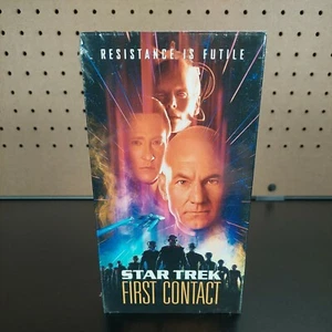 Star Trek First Contact (VHS Tape 1997) NEW FACTORY SEALED - Picture 1 of 3