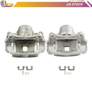 Front Pair For 05-08 Chevrolet Cobalt 04-07 Saturn Ion Brake Calipers w/ Bracket - Bild 1 von 4