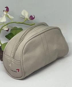 Asiana Airlines Borsa Organizer da Viaggio Piccola Cosmetica Trucco - Beige - Nuova - Foto 1 di 6