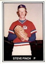 1982 Salt Lake City Gulls TCMA #8 Steve Finch Rancho Cordova California CA Card