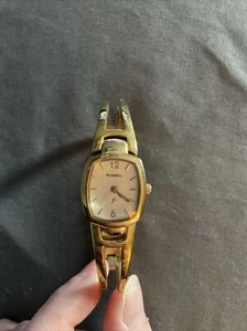 Fossil Gold Women’s Bracelet Style F2 Watch - Picture 1 of 4
