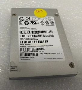HP 767896-001 400GB 6Gbs LN0400FEHDB SAS 2.5" SSD 98% Health - Picture 1 of 2