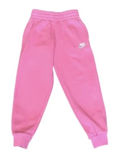 Nike Sportswear Club Fleece Big Kids' Joggers Pink Style FD3008 Girls Size XS - Picture 1 of 5