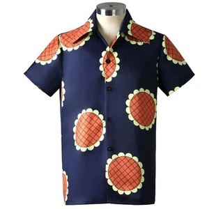 Luffy Anime Cosplay T-Shirt Corrida Colosseum Sunflower Unisex Shirt Tops - Picture 1 of 7