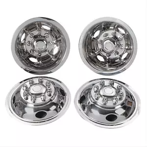 99 00 01 02 Ford f350 Wheel simulators liners hubcaps 16" 8 lug 2wd or 4wd new - Picture 1 of 5