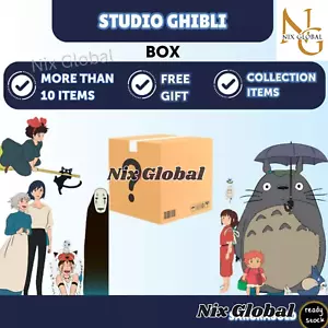 Studio Ghibli Miyazaki Hayao Gift Box Keychain Sitckers Anime Gift Box - Picture 1 of 8