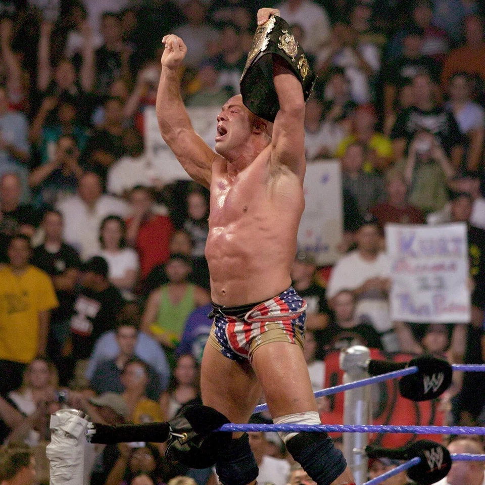 KURT ANGLE 8x10 COLOR PHOTO ROH ECW WWE NXT AEW IMPACT  - Image 1 of 1