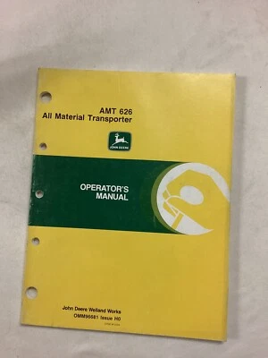 Перевозчик всех материалов John Deere OMM 96681 выпуск HO AMT 626 - Изображение 1 из 2