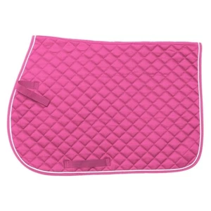 Equiroyal Pink Square Cotton Quilted Comfort Pad horse tack equine 30-985 - Picture 1 of 1