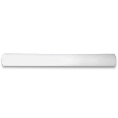 T16P Thassos White Marble Round Covering Pencil Liner Trim Molding Polished - Image 1 of 4