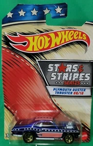 Hot Wheels Plymouth Duster Propulsore Blu #8 - 2020 Stelle e Righe 8/10 - Foto 1 di 4