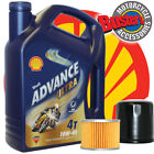 Oil Filter and 4L Shell Advance Ultra Fully Synthetic For Suzuki GSX750 KATANA